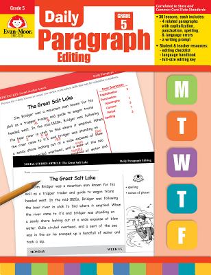 Daily Paragraph Editing Grade 5 - Evan-moor Educational Publishers
