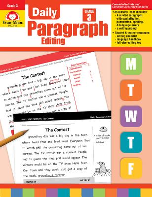 Daily Paragraph Editing Grade 3 - Evan-moor Educational Publishers