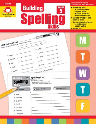 Building Spelling Skills Grade 5 - Evan-moor Educational Publishers