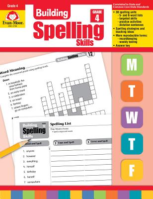 Building Spelling Skills Grade 4 - Evan-moor Educational Publishers