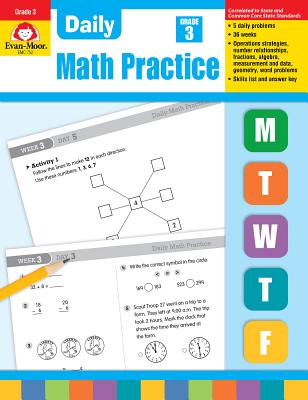 Daily Math Practice, Grade 3 - Evan-moor Educational Publishers