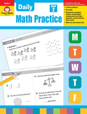 Daily Math Practice, Grade 2 - Evan-moor Educational Publishers