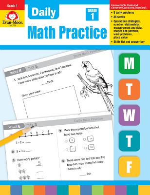 Daily Math Practice, Grade 1 - Evan-moor Educational Publishers