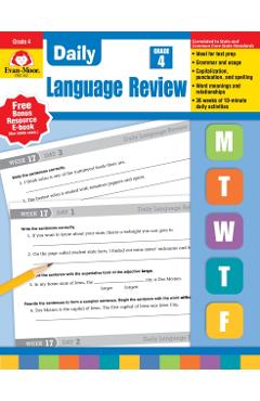 Daily Language Review Grade 4 - Evan-moor Educational Publishers