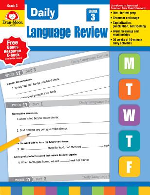 Daily Language Review Grade 3 - Evan-moor Educational Publishers
