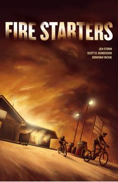 Coperta cărții 'Fire Starters - Jen Storm'