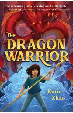 Coperta cărții 'The Dragon Warrior - Katie Zhao'