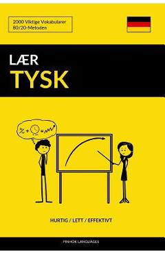 Poza produsului L�r Tysk - Hurtig / Lett / Effektivt: 2000 Viktige Vokabularer - Pinhok Languages