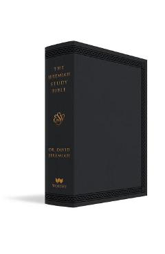 Poza produsului The Jeremiah Study Bible, Esv, Black Leatherluxe: What It Says. What It Means. What It Means for You. - David Jeremiah