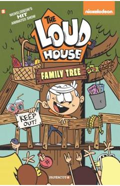 Coperta cărții 'The Loud House #4: Family Tree - Nickelodeon'