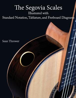 The Segovia Scales: Illustrated with Standard Notation, Tablature, and Fretboard Diagrams - Sean Thrower
