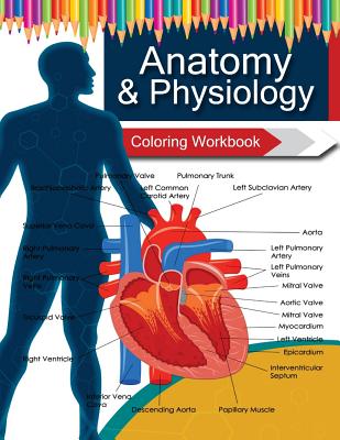 Anatomy & Physiology Coloring WorkBook Books - Anatomy Coloring Book