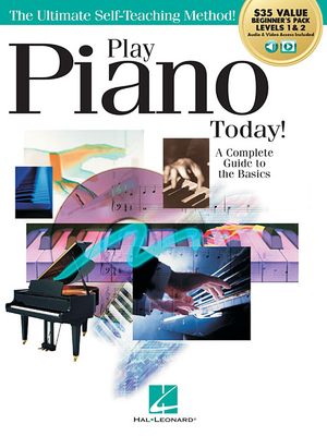 Play Piano Today! All-In-One Beginner's Pack: Includes Book 1, Book 2, Audio & Video - Sharon Stosur