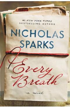 Coperta cărții 'Every Breath - Nicholas Sparks'