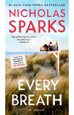 Coperta cărții 'Every Breath - Nicholas Sparks'