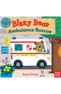 Coperta cărții 'Bizzy Bear: Ambulance Rescue - Nosy Crow'