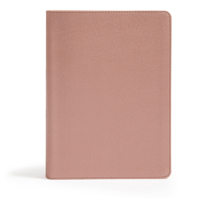CSB She Reads Truth Bible, Rose Gold Leathertouch, Indexed - Csb Bibles By Holman