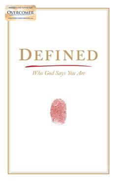 Coperta cărții 'Defined: Who God Says You Are - Stephen Kendrick'