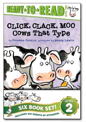 Click, Clack! Ready-To-Read Value Pack: Click, Clack, Moo; Giggle, Giggle, Quack; Dooby Dooby Moo; Click, Clack, Boo!; Click, Clack, Peep!; Click, Cla - Doreen Cronin