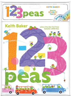 1-2-3 Peas [With Audio CD] - Keith Baker