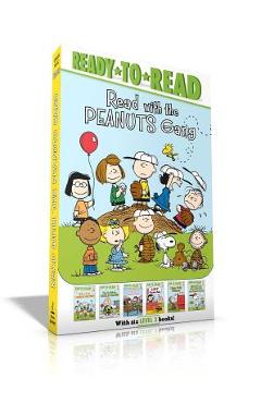 Coperta cărții 'Read with the Peanuts Gang: Time for School, Charlie Brown; Make a Trade, Charlie Brown!; Peppermint Patty Goes to'