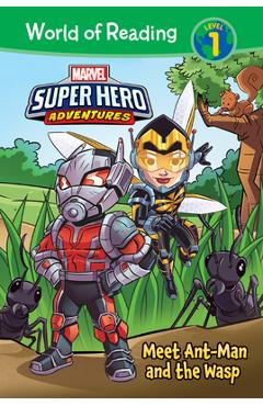 Coperta cărții 'Marvel Super Hero Adventures: Meet Ant-Man and the Wasp - Alexandra West'