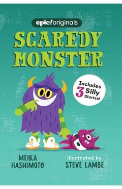 Coperta cărții 'Scaredy Monster - Meika Hashimoto'