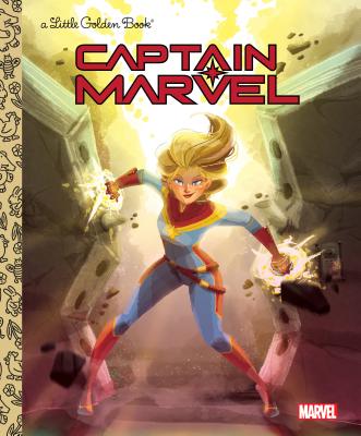 Captain Marvel Little Golden Book (Marvel) - John Sazaklis