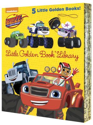 Blaze and the Monster Machines Little Golden Book Library (Blaze and the Monster Machines): Five of Nickeoldeon's Blaze and the Monster Machines Littl - Various