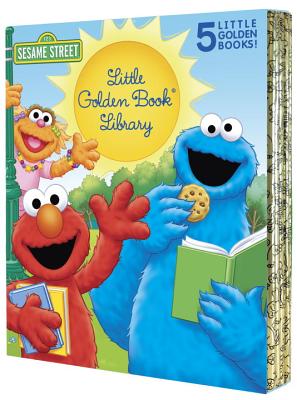 Sesame Street Little Golden Book Library 5-Book Boxed Set: My Name Is Elmo; Elmo Loves You; Elmo's Tricky Tongue Twisters; The Monster on the Bus; The - Sarah Albee