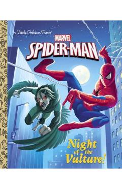 Coperta cărții 'Night of the Vulture! (Marvel: Spider-Man) - Frank Berrios'