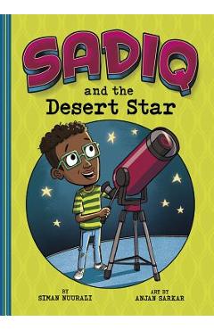 Coperta cărții 'Sadiq and the Desert Star - Siman Nuurali'