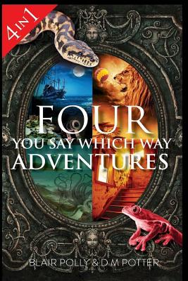 Four You Say Which Way Adventures: Pirate Island, In the Magician's House, Lost in Lion Country, Once Upon an Island - Blair Polly