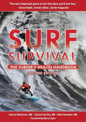 Coperta cărții 'Surf Survival: The Surfer's Health Handbook - Andrew Nathanson'