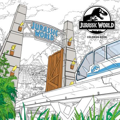Jurassic World Adult Coloring Book - Nbc Universal