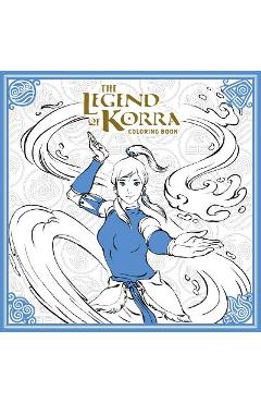 Coperta cărții 'The Legend of Korra Coloring Book - Nickelodeon'