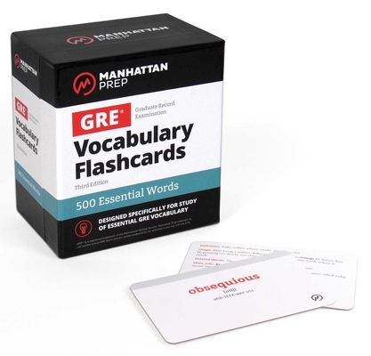 500 Essential Words: GRE Vocabulary Flashcards - Manhattan Prep