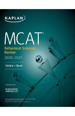 Poza produsului MCAT Behavioral Sciences Review 2020-2021: Online + Book - Kaplan Test Prep