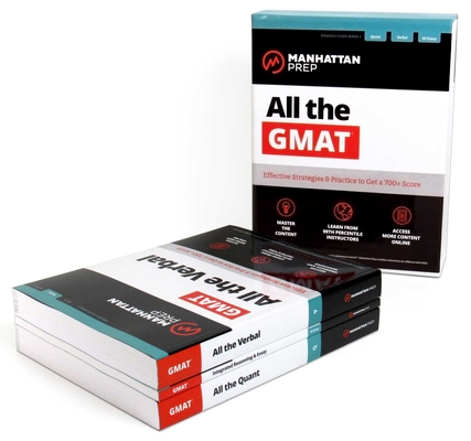 All the GMAT: Content Review + 6 Online Practice Tests + Effective Strategies to Get a 700+ Score - Manhattan Prep
