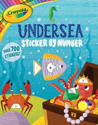 Crayola Undersea Sticker by Number - Buzzpop