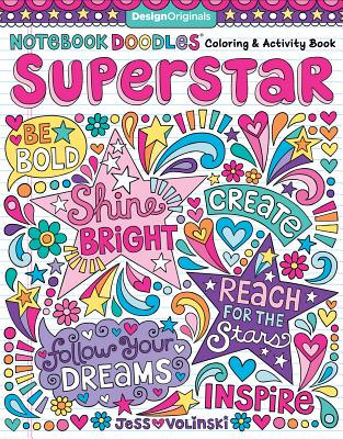 Notebook Doodles Superstar: Coloring & Activity Book - Jess Volinski
