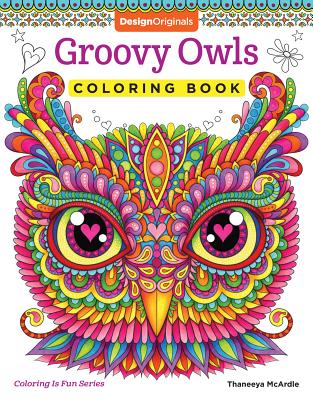 Groovy Owls Coloring Book - Thaneeya Mcardle