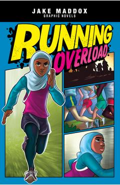 Coperta cărții 'Running Overload - Jake Maddox'