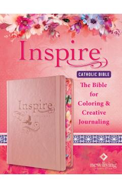 Inspire Catholic Bible NLT: The Bible for Coloring & Creative Journaling - Tyndale