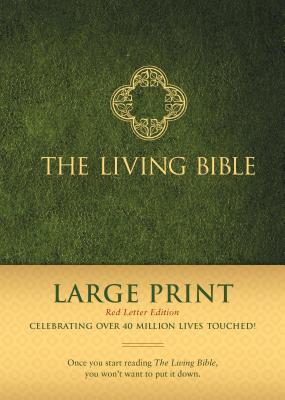 The Living Bible Large Print Red Letter Edition - Tyndale