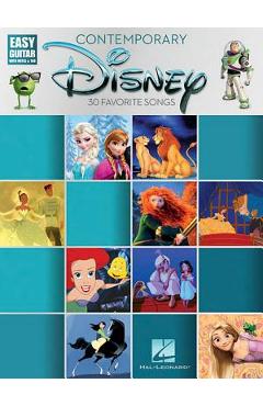 Contemporary Disney: Easy Guitar with Tab
