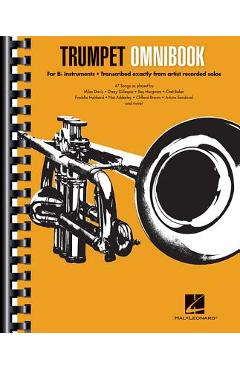 Coperta cărții 'Trumpet Omnibook: For B-Flat Instruments Transcribed Exactly from Artist Recorded Solos - Hal Leonard Corp'
