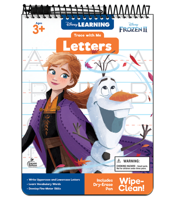Trace with Me Disney/Pixar Letters [With Dry-Erase Pen] - Disney Learning