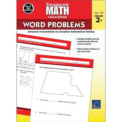 Singapore Math Challenge Word Problems, Grades 2 - 5 - Singapore Math