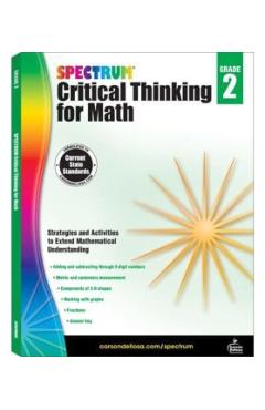 Spectrum Critical Thinking for Math, Grade 2 - Spectrum
